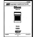 Gibson CGC3M2WXB cover page diagram