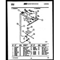 Gibson CGC3M2WXB burner parts diagram