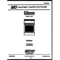 Gibson CGC3M4WXB cover page diagram