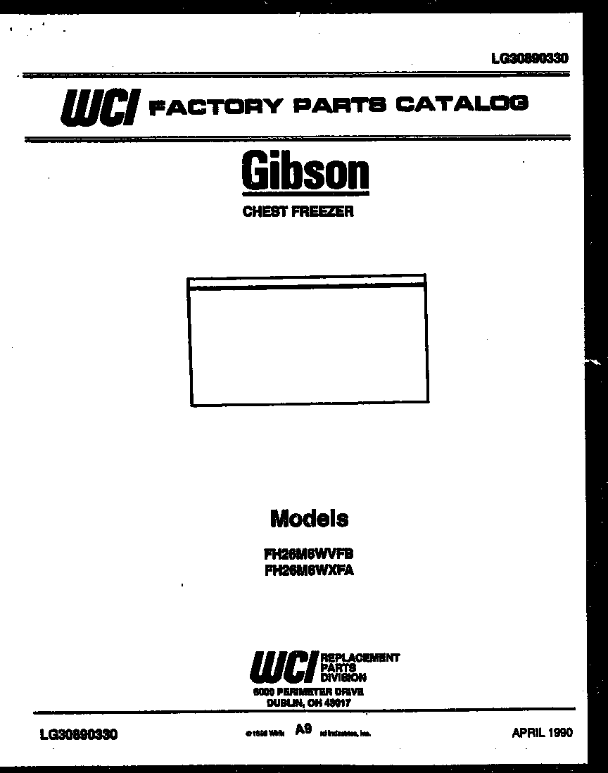 Gibson FH26M6WVFB null diagram