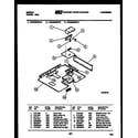 Gibson CGC3S5WUTA burner box parts diagram