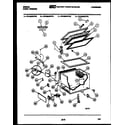 Gibson FH10M4WVFC chest freezer parts diagram