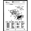 Gibson CEC4S6WXA door parts diagram