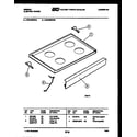 Gibson CEC4S6WXA cooktop parts diagram