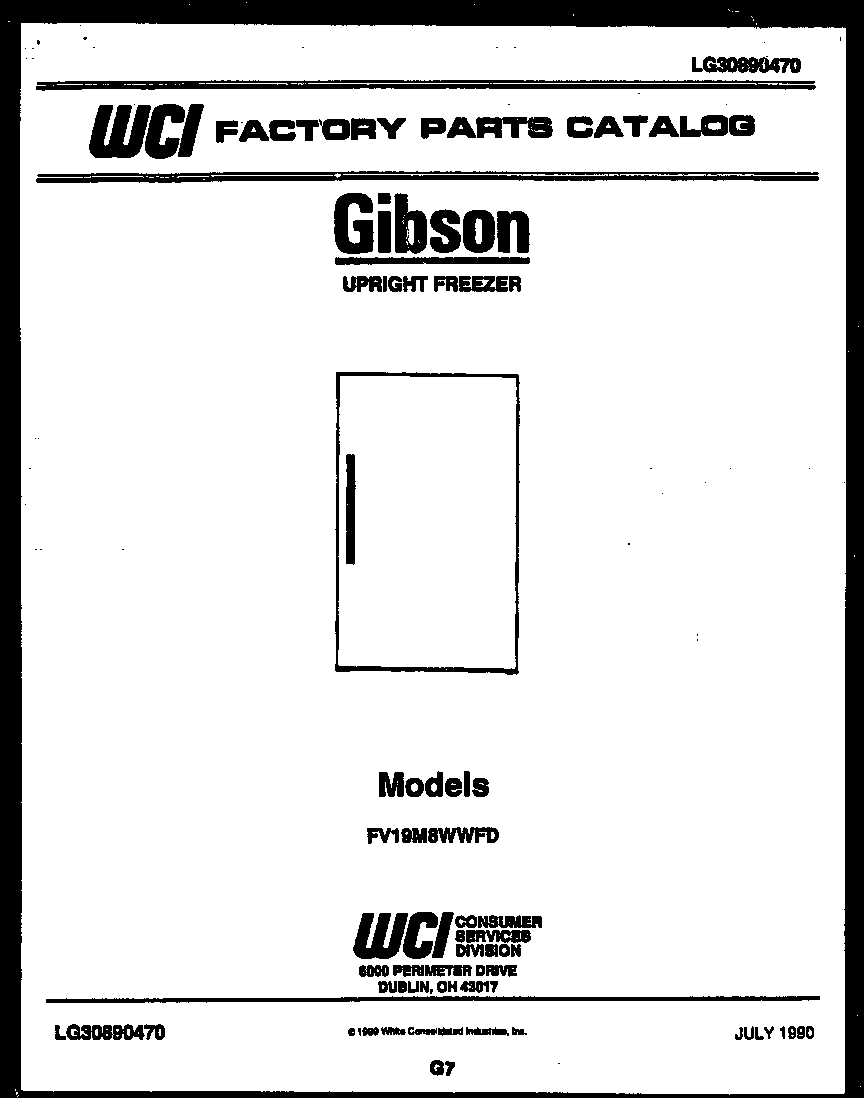 Gibson FV19M8WWFD null diagram