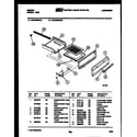 Gibson CGC2M5WXB broiler drawer parts diagram