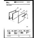 Gibson CGA1M2WSTD door parts diagram