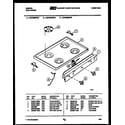 Gibson CGC3M6WXE cooktop parts diagram