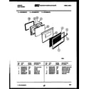 Gibson CGC3M6WXE door parts diagram