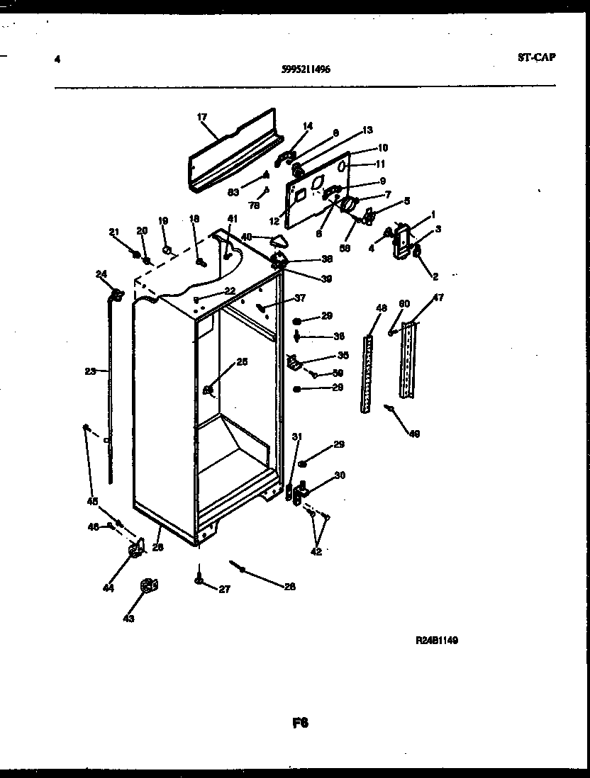 Gibson CEC2M4WXC body parts diagram