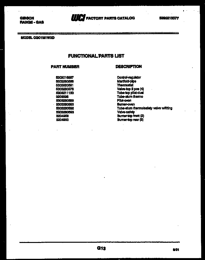 Gibson RT19F9YX3A shelves and supports diagram