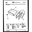 Gibson CEC3S5WXC drawer parts diagram