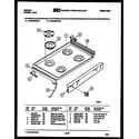 Gibson CGC4S8WXC cooktop parts diagram