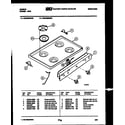 Gibson CGC4M6WXC cooktop parts diagram