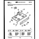 Gibson CGC1M1WXC cooktop parts diagram