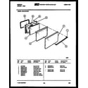 Gibson CGC1M1WXC door parts diagram
