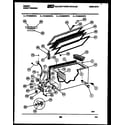 Gibson FH16M3WXFC chest freezer parts diagram