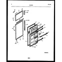 Gibson RT21F7WX3D door parts diagram
