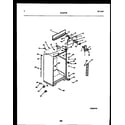 Gibson RT21F7WX3D cabinet parts diagram