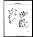 Universal/Multiflex (Frigidaire) MRT15CHAA0 door parts diagram