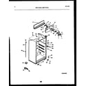 Universal/Multiflex (Frigidaire) MRT15CHAA0 cabinet parts diagram