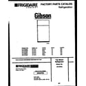Gibson RT17F7WX4B cover page diagram