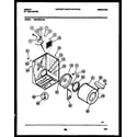 Gibson DG27S8WAGA cabinet and component parts diagram