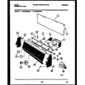 Gibson WA27M4WXFB console and control parts diagram