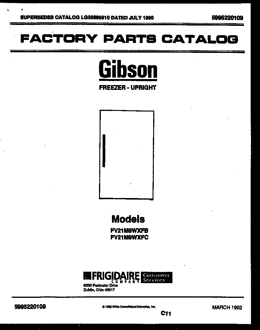 Gibson FV21M9WXFB null diagram