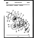 Gibson DG27T3WXFD door parts diagram