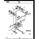 Gibson GGF345BAWA burner parts diagram