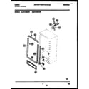Gibson GFU12M2AW2 cabinet parts diagram