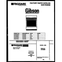 Gibson CGC4M6WXH cover page diagram