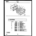 Gibson CGC4C6DXF door parts diagram