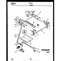 Gibson GPF304SADA burner parts diagram