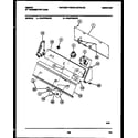 Gibson WA27F4WAFB console and control parts diagram