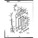 Gibson GRT24WRAW0 door parts diagram