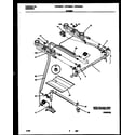 Gibson GPF302SADB burner parts diagram