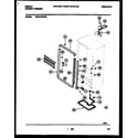 Gibson GFU21M4AW2 cabinet parts diagram