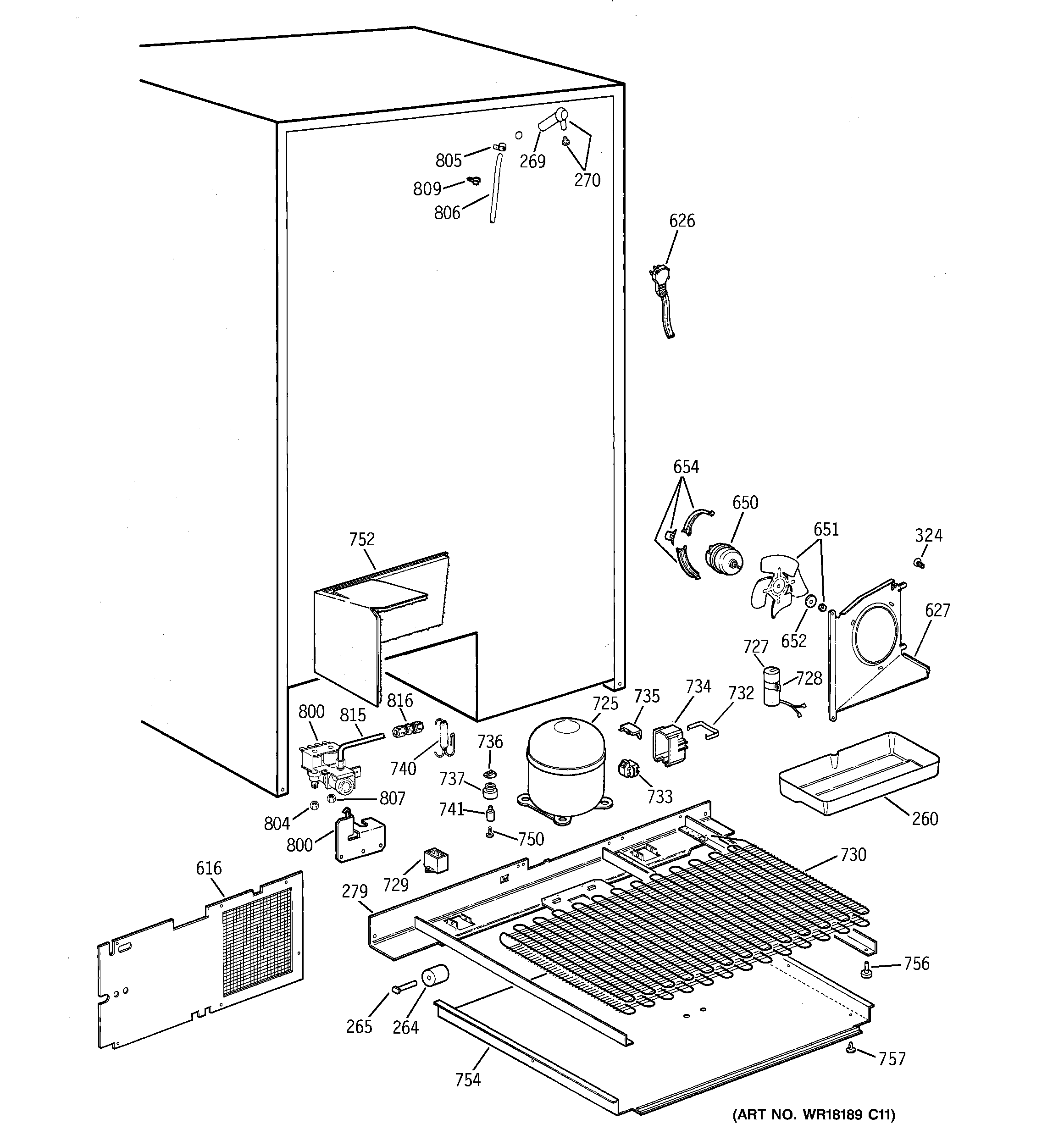 GE MSK28DRBHAA unit parts diagram