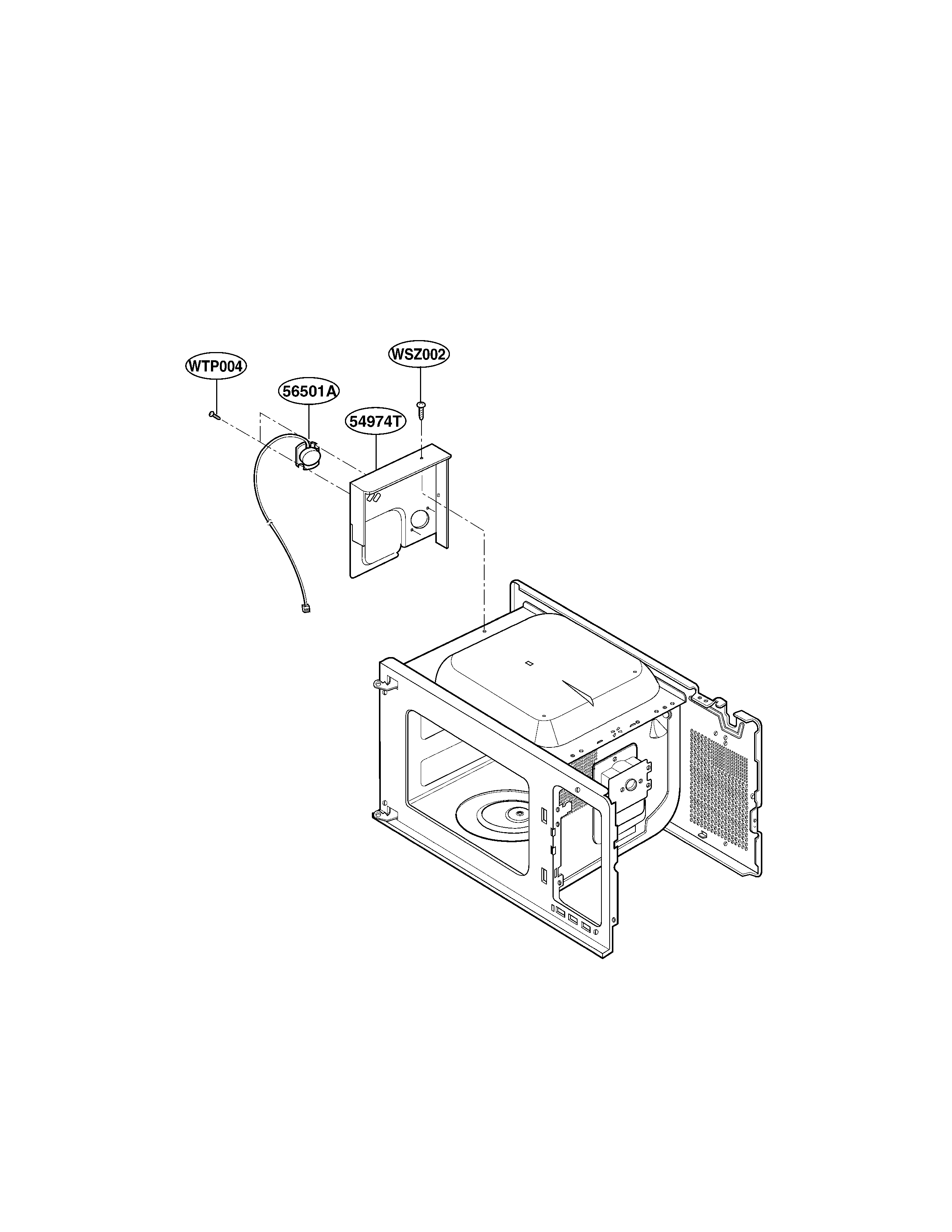LG LRM2060ST sensor parts diagram