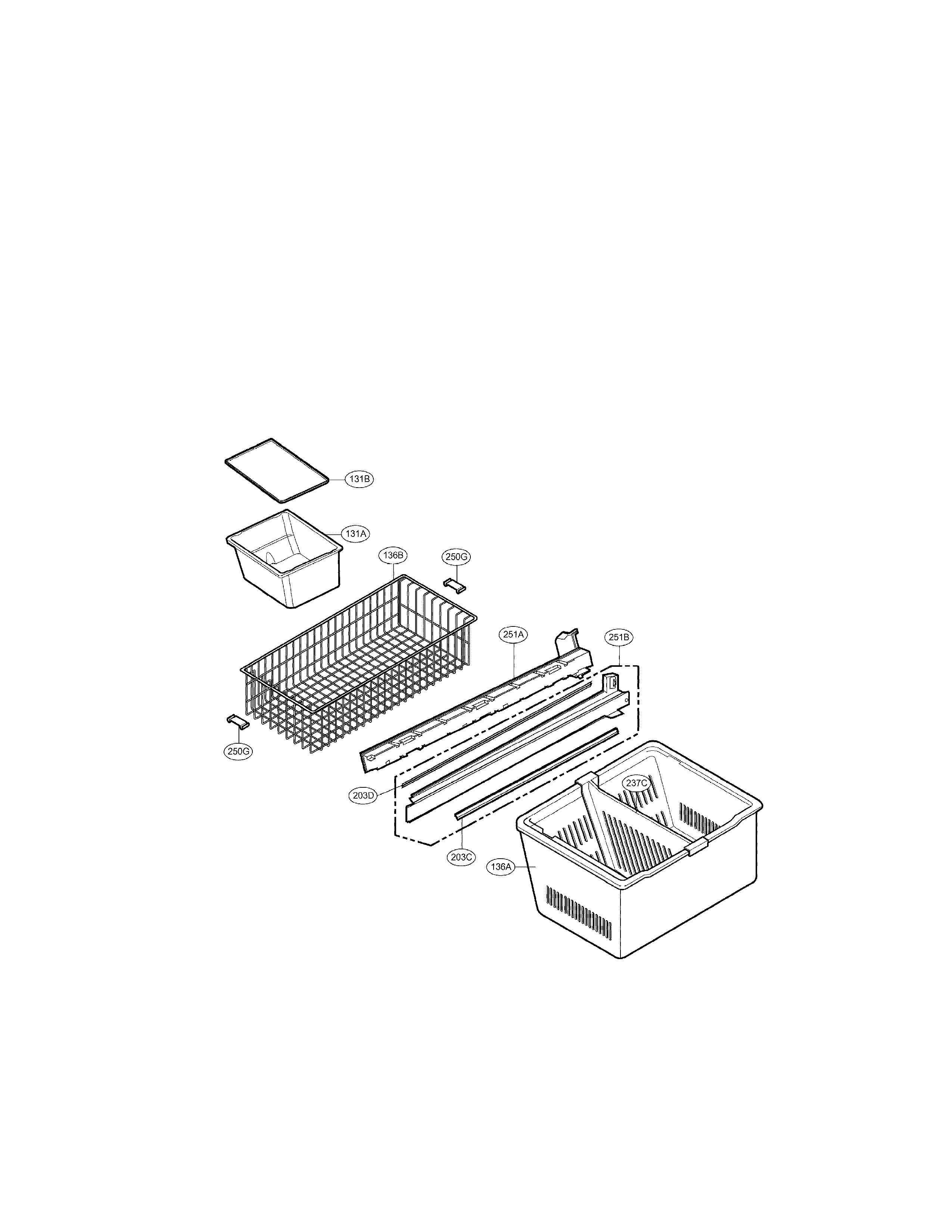 LG LMX25981SB/00 freezer parts diagram