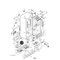 LG LRDC22731ST case parts diagram