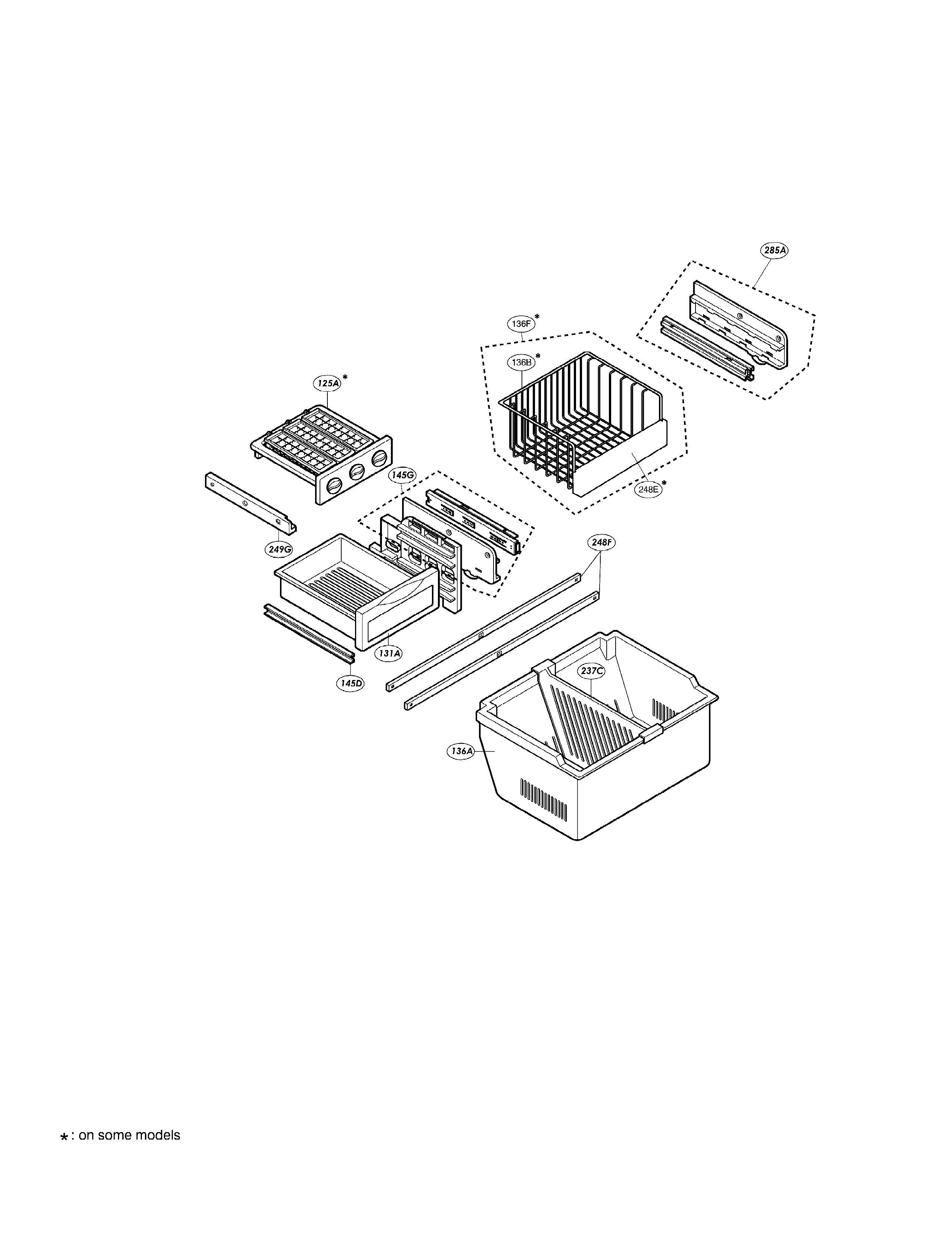 LG LRDN20720WW freezer parts diagram
