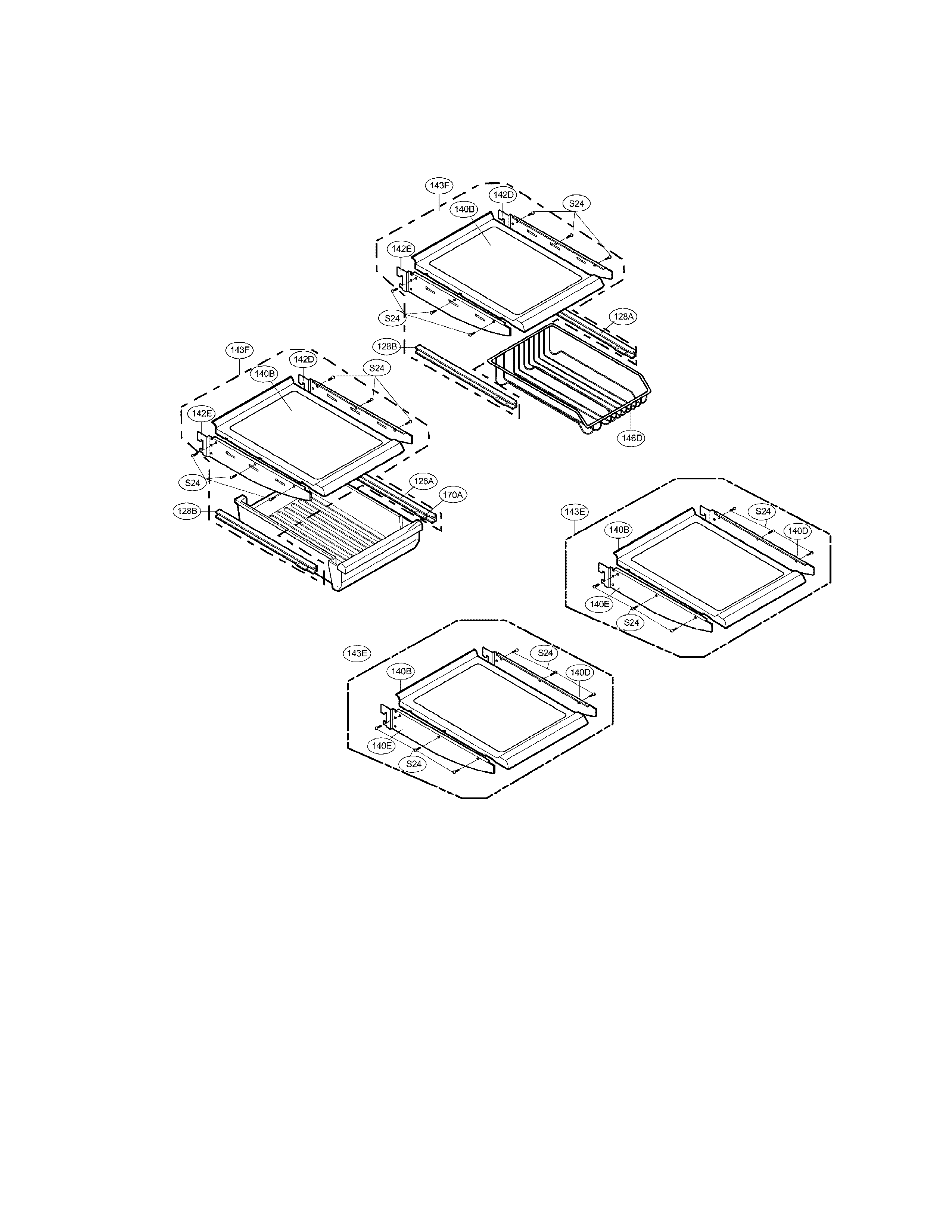 LG LRDN20724ST refrigerator parts diagram