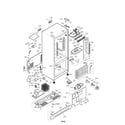 LG LRDN22734SB case parts diagram