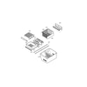 LG LRDN22734SB freezer parts diagram