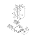 LG LRDN22734SB door parts diagram