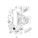 LG LRTN22314TT case parts diagram
