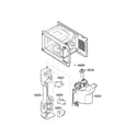 LG LCRM1240SB01 latch board parts diagram